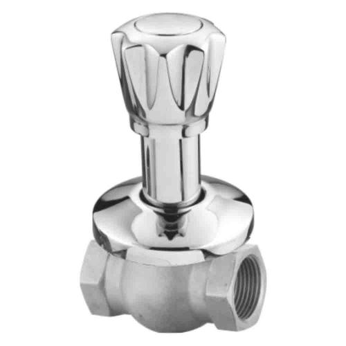 HIGH FLOW FLUSH COCK 25mm HT (SS 304)  Chrome